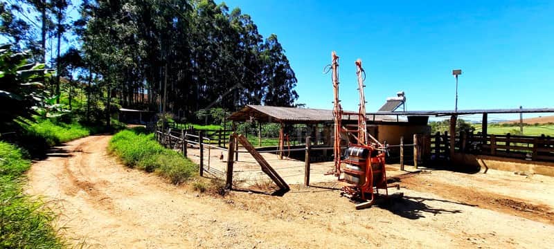 Área externa rural com