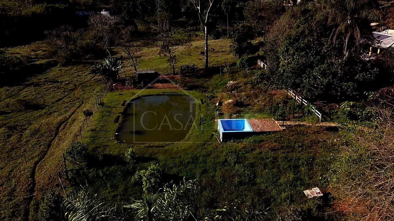 Vista aérea de área externa com