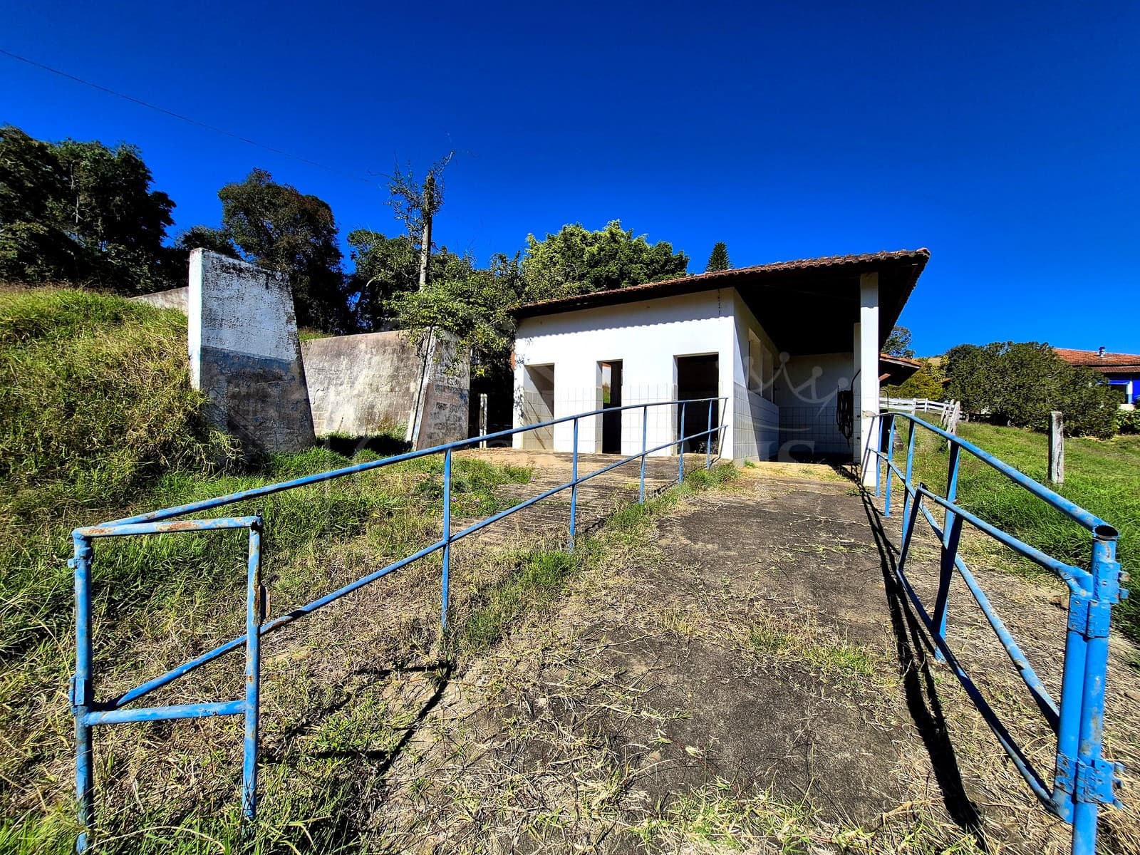 Área externa com